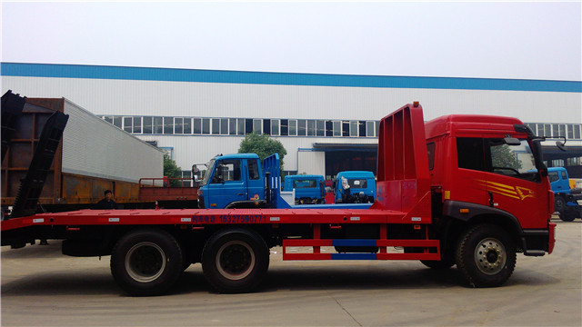 解放后雙橋平板運(yùn)輸車(chē)